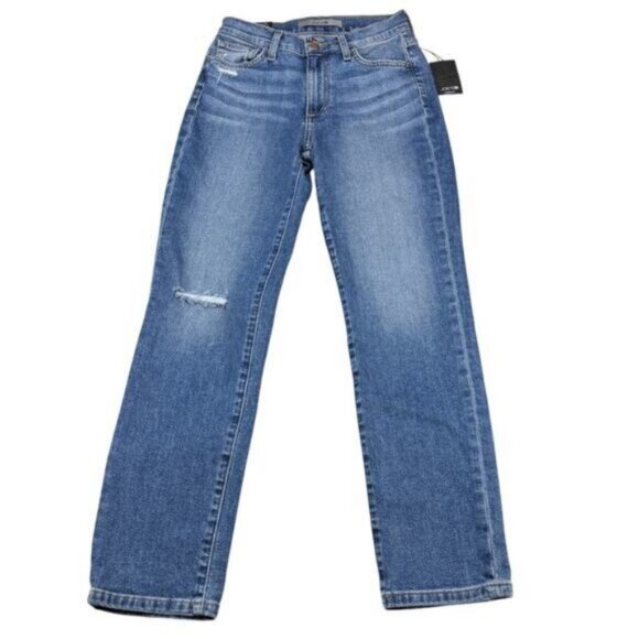 Joe's Jeans Scout Tomboy Mid Rise Slim Leg Jean In Kaelan Blue Women's Size 23 - Picture 2 of 7